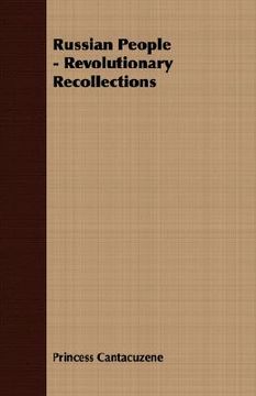 portada russian people - revolutionary recollections (in English)