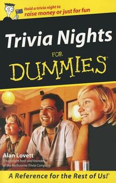 portada trivia nights for dummies, australian edition (in English)