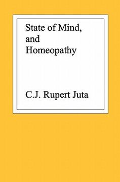 portada state of mind, and homeopathy (en Inglés)