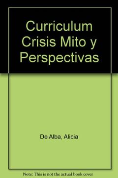 portada Curriculum Crisis Mito y Perspectivas