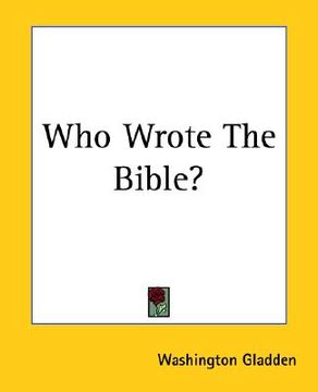 portada who wrote the bible?