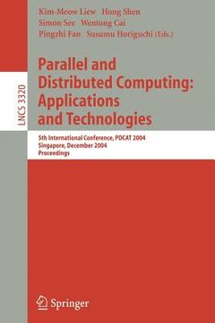 portada parallel and distributed computing: applications and technologies