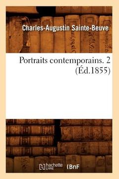 portada Portraits Contemporains. 2 (Éd.1855) (in French)