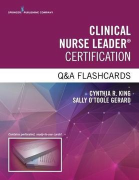portada Clinical Nurse Leader Certification q&a Flashcards (in English)