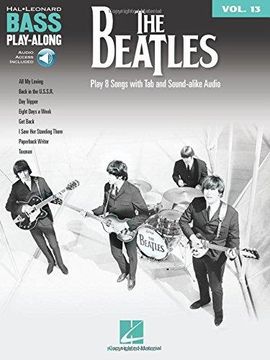 portada The Beatles: Bass Play-Along Volume 13 (en Inglés)