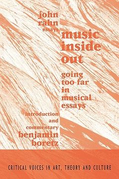 portada music inside out: going too far in musical essays (en Inglés)