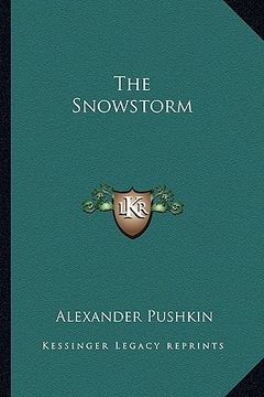 portada the snowstorm (en Inglés)