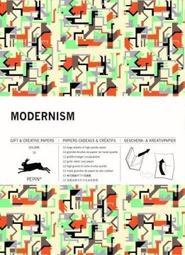 portada Modernism: Gift & Creative Paper Book (Gift & Creative Papers (70)) (en Inglés)
