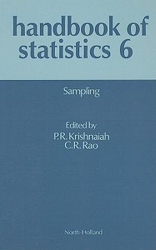 portada handbook of statistics 6: sampling (en Inglés)