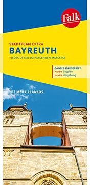 portada Falk Stadtplan Extra Bayreuth 1: 15 000 (en Alemán)