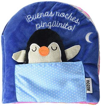 portada Libro de Tela.  Buenas Noches, Pinguinito!