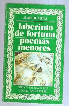 portada Laberinto de Fortuna y Poemas Menores