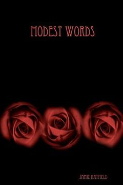 portada modest words (en Inglés)