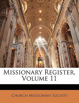 portada missionary register, volume 11 (en Inglés)