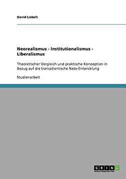 portada Neorealismus - Institutionalismus - Liberalismus (German Edition)