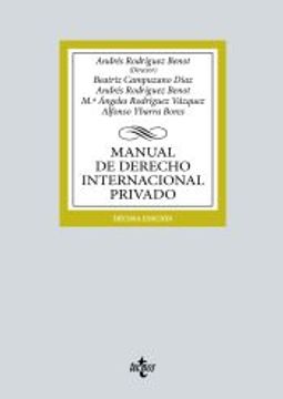 portada Manual de Derecho Internacional Privado