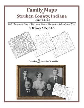 portada Family Maps of Steuben County, Indiana (en Inglés)