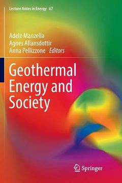 portada Geothermal Energy and Society (en Inglés)