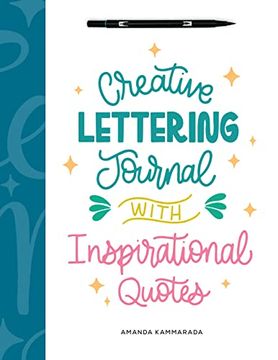 portada Creative Lettering Journal With Inspirational Quotes 