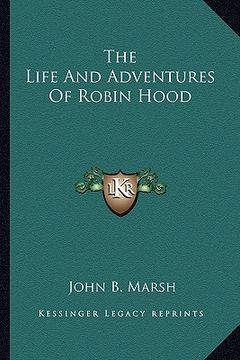 portada the life and adventures of robin hood