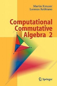 portada computational commutative algebra 2 (in English)