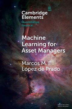 portada Machine Learning for Asset Managers (Elements in Quantitative Finance) (en Inglés)