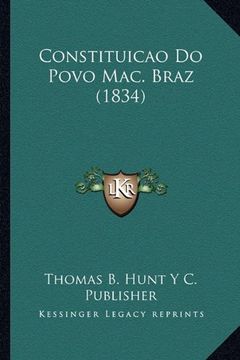 portada Constituicao do Povo Mac. Braz (1834)
