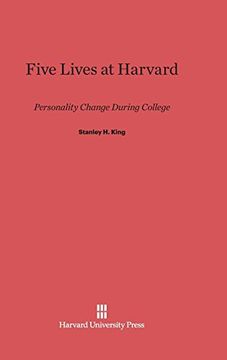 portada Five Lives at Harvard (in English)