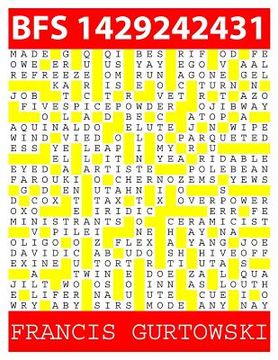 portada Bfs 1429242431: A BFS Puzzle (en Inglés)