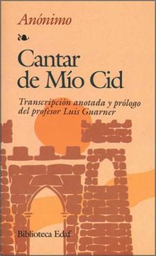 portada El Cantar del mio cid (in Spanish)