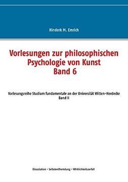 portada Vorlesungen zur philosophischen Psychologie von Kunst Band 6 (German Edition)