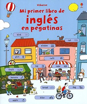 portada Mi Primer Libro de Ingles en Pegatinas