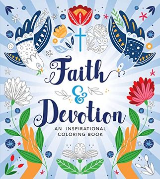 portada Faith & Devotion Coloring Book (Chartwell Coloring Books) (en Inglés)