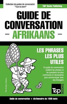 portada Guide de conversation Français-Afrikaans et dictionnaire concis de 1500 mots (en Francés)