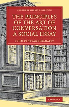 portada The Principles of the art of Conversation: A Social Essay (Cambridge Library Collection - Literary Studies) (in English)