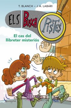 portada CAS DEL LLIBRETER MISTERIOS, EL - BUSCAPISTES 2 (en Catalán)