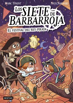 portada Los Siete de Barbarroja 2. El Festival del rey Pirata