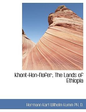 portada khont-hon-nofer, the lands of ethiopia (en Inglés)