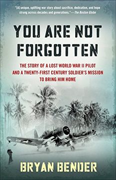 portada You are not Forgotten: The Story of a Lost World war ii Pilot and a Twenty-First-Century Soldier's Mission to Bring him Home 