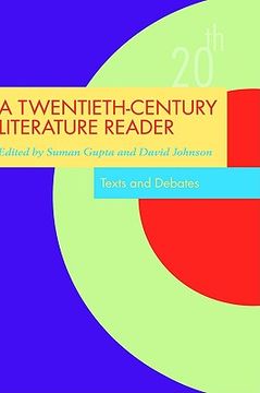 portada a twentieth-century literature reader: texts and debates (en Inglés)