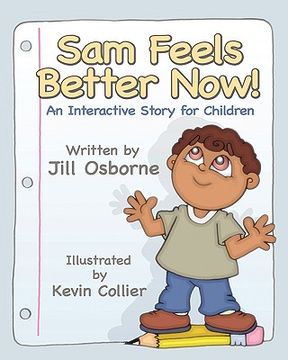 portada sam feels better now! an interactive story for children (in English)