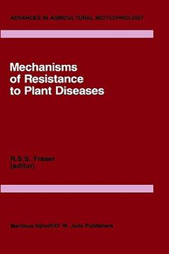 portada mechanics of resistance to plant diseases