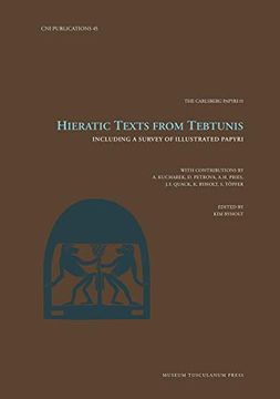 portada Hieratic Texts from Tebtunis: Volume 45 (in English)