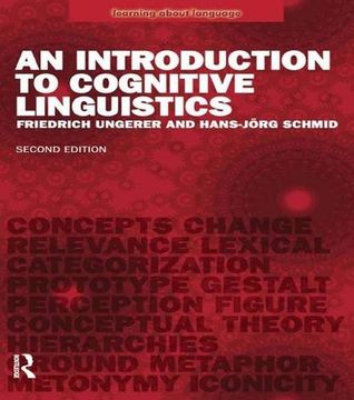 portada An Introduction to Cognitive Linguistics (Learning About Language) (en Inglés)
