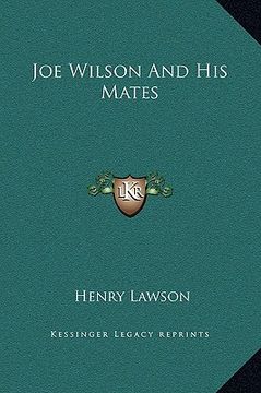 portada joe wilson and his mates (in English)