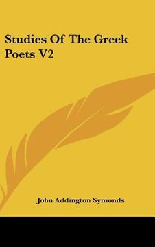 portada studies of the greek poets v2 (en Inglés)
