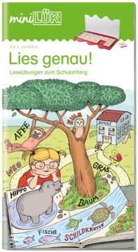 portada Minilük-Übungshefte / Vorschule: Minilük: Vorschule - Deutsch: Lies Genau! (en Alemán)