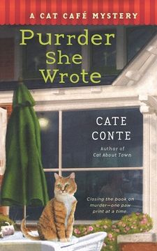 portada Purrder She Wrote: A Cat Cafe Mystery (en Inglés)