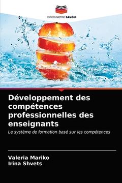 portada Développement des compétences professionnelles des enseignants