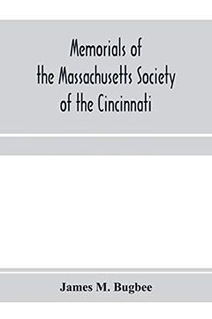 portada Memorials of the Massachusetts Society of the Cincinnati (en Inglés)
